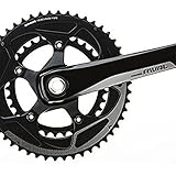 Composición: aluminio SRAM - Bielas Carretera Rival22 Bb30-16 175 52-36 Negras Sin Rodamientos