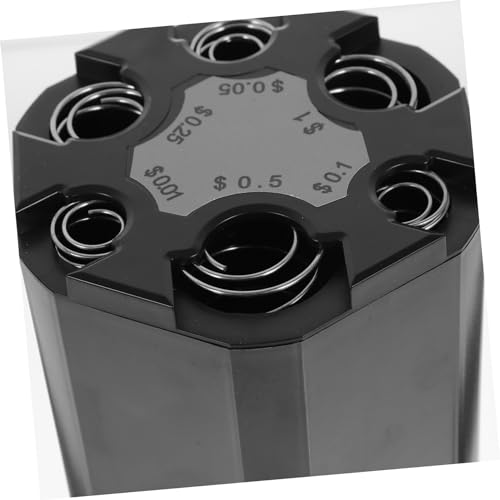 Contenedor plástico Tofficu para monedas portátil miniatura 3