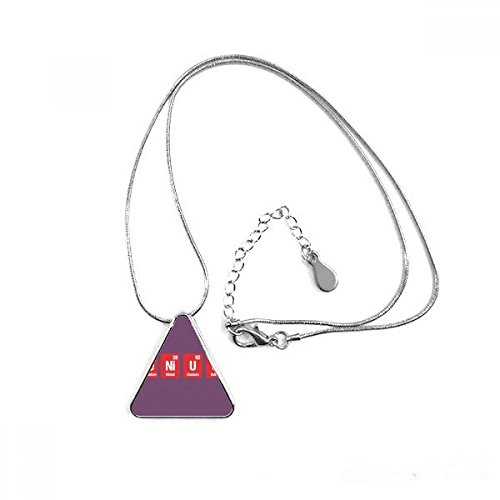 Collier triangle Ge Ni U S chaîne pendentif géométrique mode na