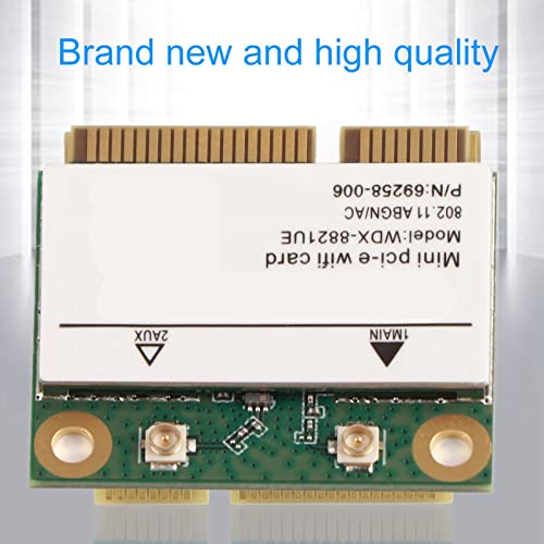 Tarjeta de red PCI-E WiFi de doble banda 2,4 GHz y 5 GHz, adaptador inalámbrico de 433 Mbps con Bluetooth 4.2 para PC de escritorio, actualización para sistemas Windows 7 y 10 miniatura 5