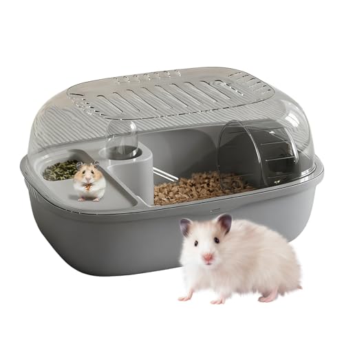 Cage pour hamster portable idéale pour les voyages et les petits espaces