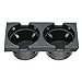 Produktbild KKmoon Car Front Center Console Getränkehalter Warenspeicher 51168217953 Kompatibel mit BMW 3er E46 1999-2005