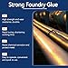 Strong Foundry Glue,Strong Foundry Glue for Metal,Metals Repair Glues,High Temperature Resistant Casting Repair,Heavy-Duty Industrial Adhesive for Metals, Plastic and Steel (4)