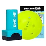 Dink Ink- Self-Inking Reusable Pickleball Marker | Personalize Your Pickleballs with Precision | Quick-Dry, Smudge-Free Durable Ink | Perfect for Pickleball Marking Accessories (Pop Up)