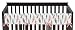 Sweet Jojo Designs Feather Collection Long Front Rail Guard Baby Teething Cover Crib Protector Wrap