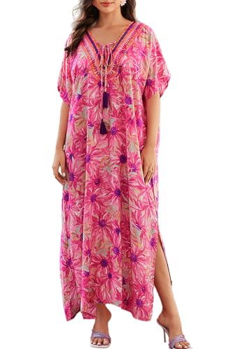 Kimono de plage grande taille idéal pour vos journées en caftan bohème