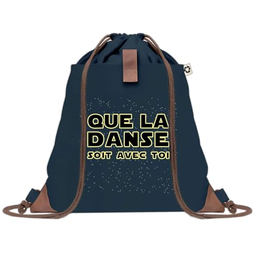 Sac doudou bleu Danse soit avec toi, un message de liberté