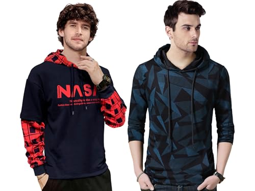 Image of Noble Monk Mens Cotton Blend Regular Fit T-Shirt