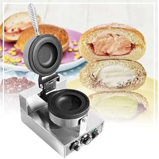 Elektrische Presse Burger Maschine Panini Presse, Brioche Burger Wärmer, Eis Panini Maschine, Elektrische Wärmer Eis Brioche Burger Maker,B