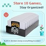 Skywin N64 Game Storage - Cartridge Holder and Organizer - Simple and Stylish Design to Show Off Your Collection