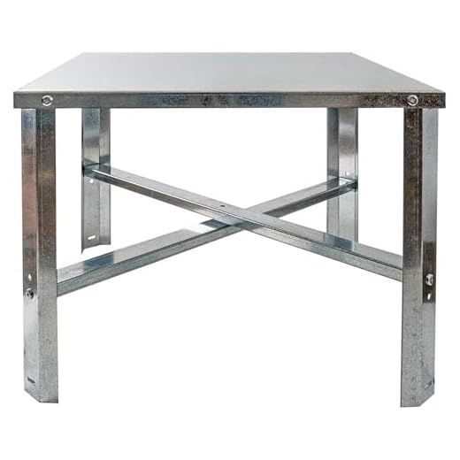 Eastman Water Heater Stand, 21 Inch x 21 Inch x 18 in. High, 650 lb. Load Capacity, 86278