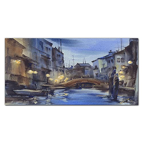 Photo sur verre trempé haut de gamme 100x50cm au design épuré et lumineux