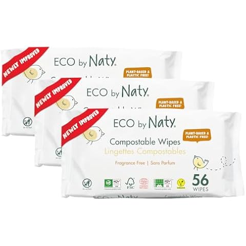 Eco by Naty Compostable Baby Wipes for Sensitive Skin Cover