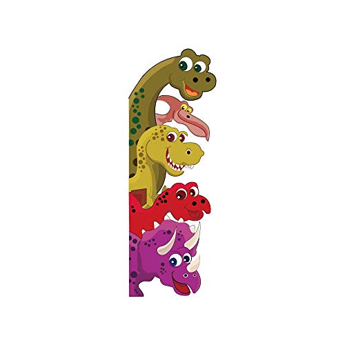 Dinosaurs Behind The Door Decals Dinosaur Wall Decals Cute Dinosaur Wall Stickers Dinosaurs Theme Gifts for Kids Room Decor Home Decor