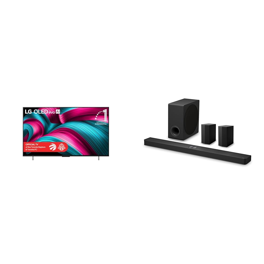 LG 65-Inch C5 OLED evo 4K Smart TV - α9 AI Processor 4K Gen 8, Alexa Built-in, Up to 144Hz Refresh Rate, HDMI 2.1, G-Sync, FreeSync, VRR, WebOS 25, Dolby Vision (OLED65C5PUA, 2025) — view 13