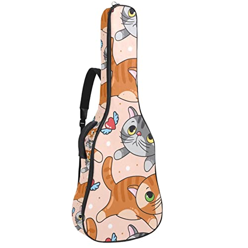 Sac à dos guitare acoustique cerise et fraise idéal pour vos trajets et répétitions