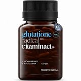 Glutatione Radical Pro – Con 120 Compresse Con Alto Dosaggio di Rosa Canina e Cardio Mariano - Contribuisce alla normale funzione del sistema immunitario e dallo stress ossidativo - Vitaminact.