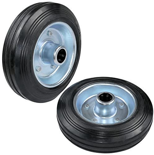 Roues de chariot Ø150 mm AERZETIX pour réparer un pneu crevé ou usé