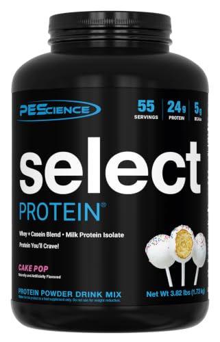 PEScience Select Protein Powder, Whey & Casein, Cake Pop, 55 Servings