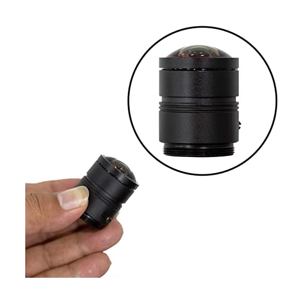 Zunedhys 120 Grad Ultraweit Objektiv für Hq Kamera, 3,2 Mm Brennpunkt Brennweite mit Manuellem – Bild 3