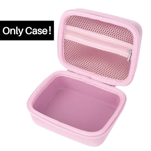 Image of Lebakort Hard Carry Case Compatible with Nelko Photo Printer, PP01 / PP03 Color Mini Portable Printer, Travel Portable Storage Bag (Pink Case)