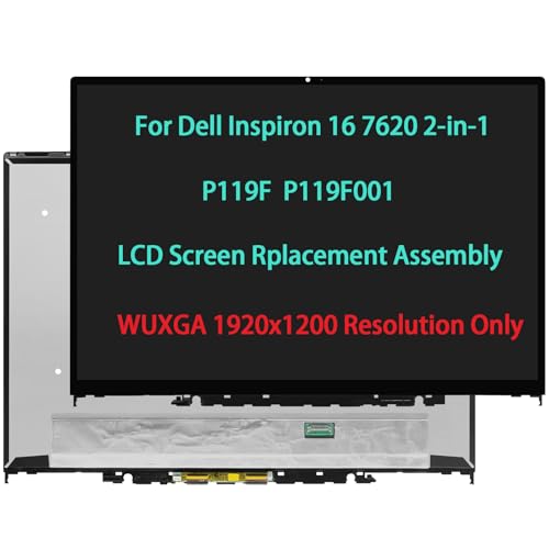 Nbfixer 16 Touch Screen Replacement For Dell Inspiron 16 7620 7625 2-in-1 P11...
