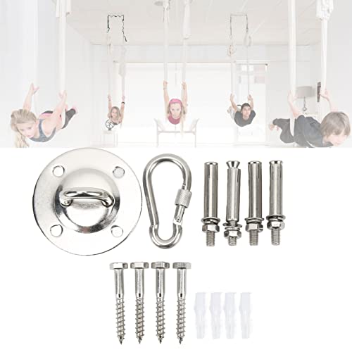 Kadimendium Hammock Hook, Heavy Duty Ceiling Hanger Easy To Install Widely Applicable Strong Bearing Capacity Fine Workmanship With Expansion Pipes For Chandeliers #TOP2