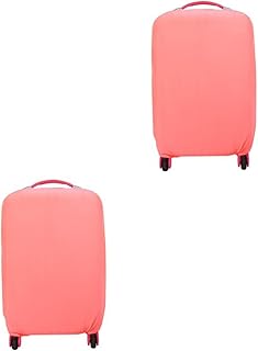 2 Pçs Organizadores De Bagagem Para Mala De Viagem Anti-Riscos Mala De Viagem Capa Protetora De Bagagem Capa Protetora De Mala Capa Protetora De Mala Rosa Capa De Trolley
