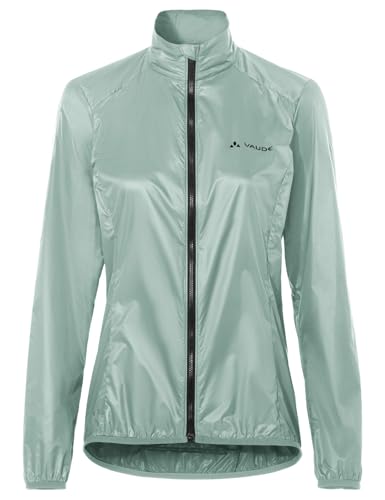 VAUDE Damen Matera Air Jacket, Leichte Windjacke, winddicht, atmungsaktiv & wasserabweisend, kleines Packmaß, Passform: Slim fit, dusty fern, 40