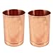MODERN INDIAN ART Gobelets en cuivre uni 250 ml Ayurvédique Voyage Bar Restaurant pour cadeau