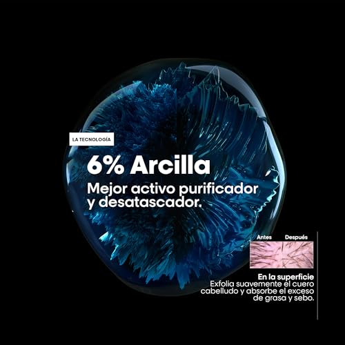 L'Oréal Professionnel Paris Scalp Advanced E3872900 Szampon, Przezroczysty, 300 ml