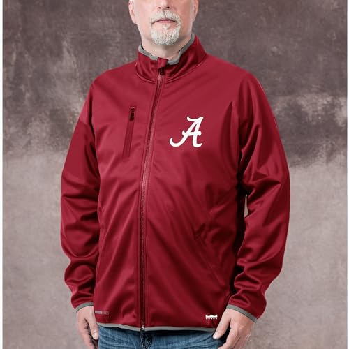 Mens College Softshell Full Zip Jacket3