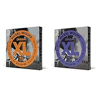 BESTSELLING SET – Pursue your passion with D’Addario’s bestselling electric guitar set, XL Nickel Wound Electric Guitar Strings. XL's deliver long lasting, distinctive bright tone and excellent intonation and the corrosion resistant packaging keeps y...