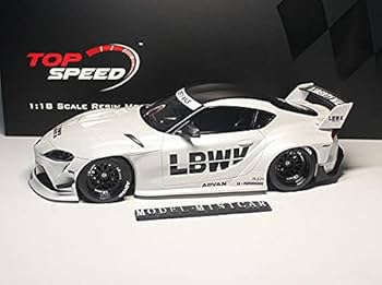 Amazon | △最後！白！世界限定！Top Speed 1/18 Toyota