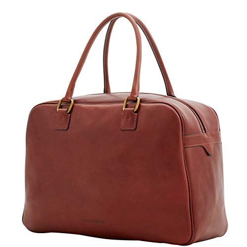 Dooney & Bourke Bag, Florentine Bowler Duffle Luggage - Brown2