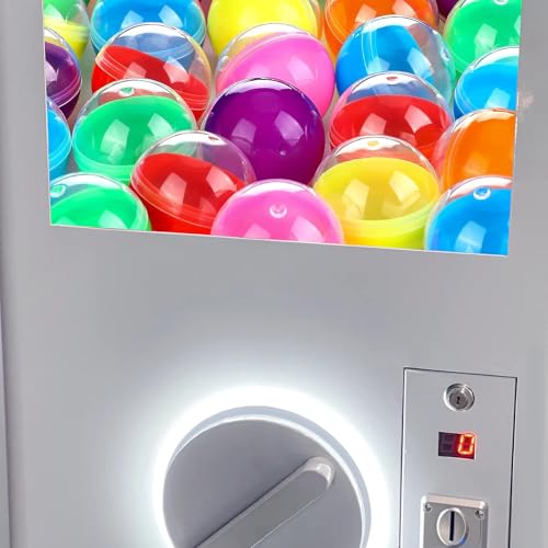 Image of 100 PCS Colored Round Plastic Balls Bulk 1.75 Inch Semi Transparent Balls for DIY Crafts Party Favors and Collectibles(Random Color)