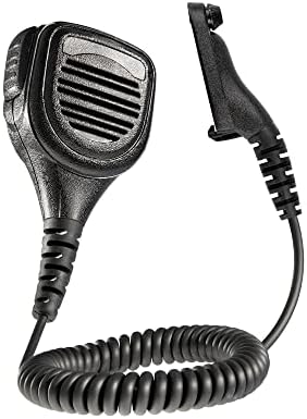 Arrowmax APM250-M9 IP56 Waterproof Shoulder Speaker Microphone for Motorola APX4000 XPR7350E XPR7380E XPR7550E XPR7580E