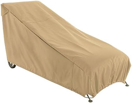 Classic Accessories Terrazzo Water-Resistant 66 Inch Patio Chaise Lounge Chair Cover, Patio Furniture Covers image 5
