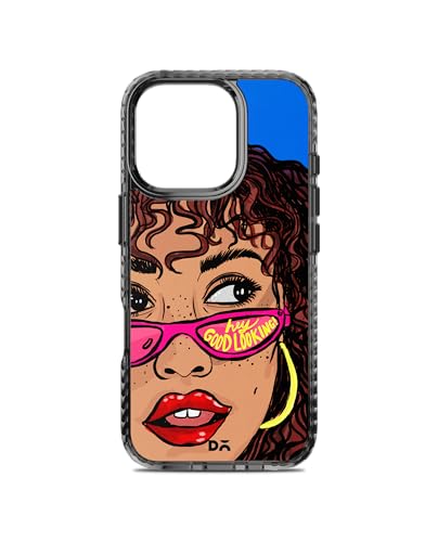 Image of DailyObjects Hey Good Looking Stride 2.0 Magnetic Case Cover Compatible with iPhone 16 Pro Max | Wireless Charging Slim Back Cover | 2 Layer Edge Protection & Shockproof