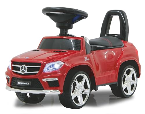 Jamara Mercedes GL 63 AMG Apertura por empuje Coche - Juguetes de montar (Apertura por empuje, Coche, 1,5 año(s), 4 rueda(s), Negro, Rojo, Niño/niña)