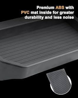 2025 Pathfinder Dash Console Organizer - Behind Screen Organizer Tray For 2022-2025 Nissan Pathfinder(SL/Platinum) Accessories Dashboard Storage Behind 9-Inch Screen Center Console Organizer