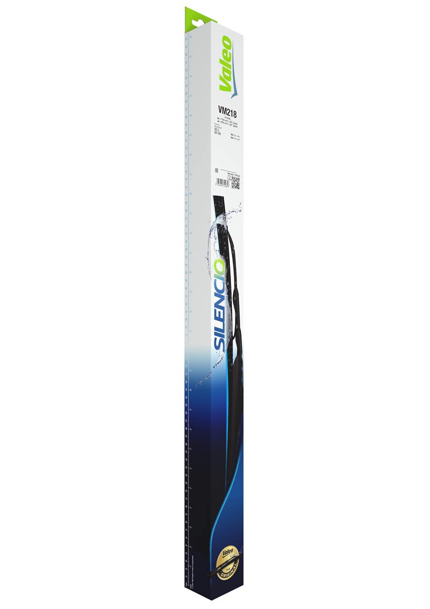 VALEO Silencio Wycieraczki - VM218 - Zestaw Aerodynamicznych, Oryginalnych Piór Wycieraczek ze Spojlerem 700mm/650mm - Przód - Zestaw 2 szt. - 574285