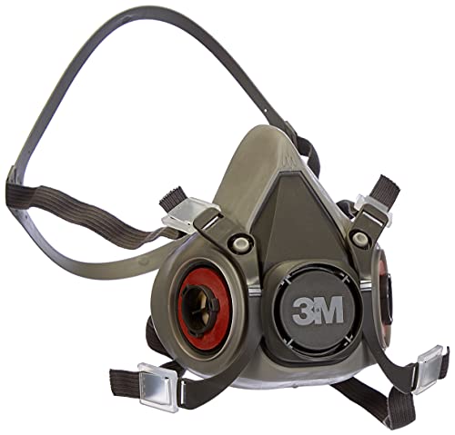 Halbmaske 3M XA007702658 6200M Mehrweg, Größe M, Grau