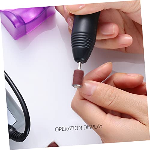 Perceuse à ongles électrique avec bandes de ponçage robustes et kit de manucure ergonomique