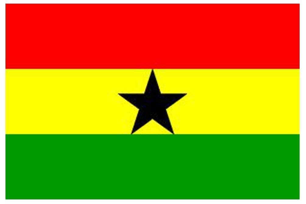 Klicnow Ghana National Flag 5ft x 3ft