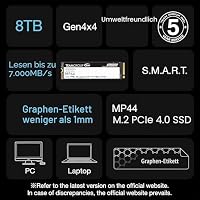 SSD Team MP44 M.2 2TB PCIe G4x4 2280 – Ansicht 5