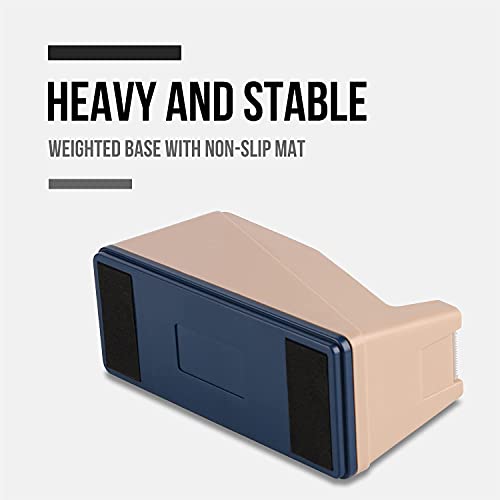 Lichamp 2 Pack Desktop Tape Dispenser Holder With Large 3 Inch Core For Masking Tape, Heat Transfer Tape Sublimation, Painters Tape, Freezer Tape And Kitchen Tape, Mtdb04 #TOP4