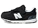 New Balance Kid's 515 V1 New-b Hook and Loop Sneaker, Black/White, 4 Infant