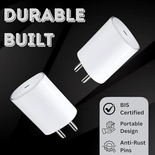 Image of Sakit Original 45W Fast Charger Adapter for Nothing Phone 3A /3A Pro /2A /2A Plus, Nothing Phone 3 /2 /1, CMF Phone 1 /2 Pro | PPS PD 3.0 Type-C Wall Adapter | White