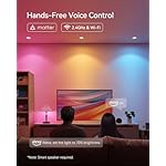 Matter Smart Light Bulbs, Color Changing Light Bulb, Work with Alexa and Google Assistant, Apple Home,16 Million Colors RGBCW, WiFi & Bluetooth LED Light Bulbs, A19, 800 Lumens, 2 Packs - Image 4